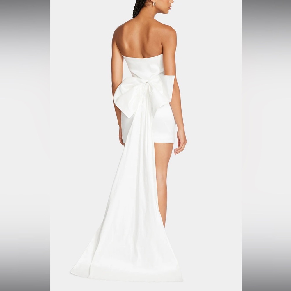 Betsey Johnson White Bow Dress